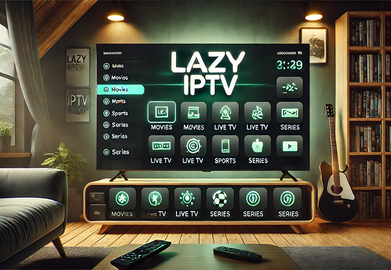 Breaking Down Lazy IPTV's User Interface