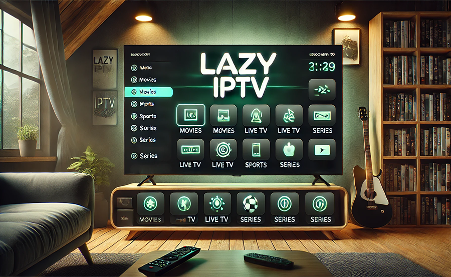 Breaking Down Lazy IPTV’s User Interface